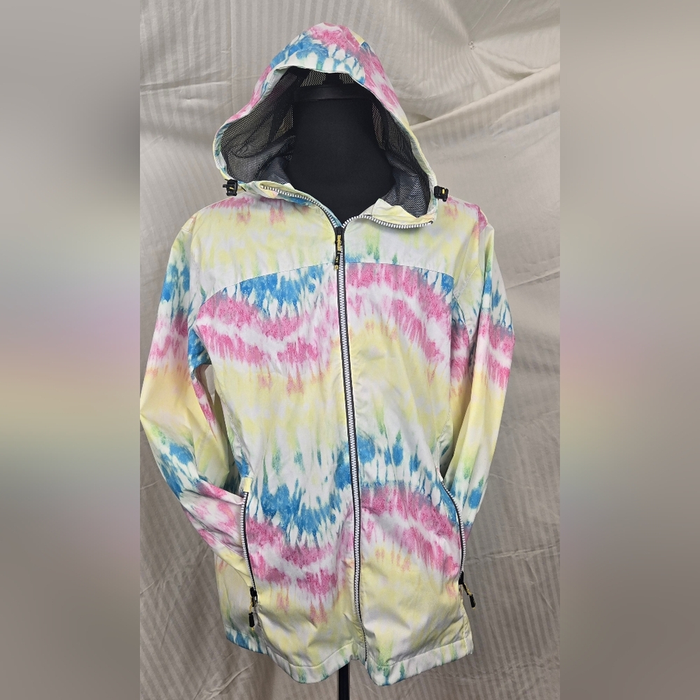Colorful Tie-Dye Mens Jacket TD
